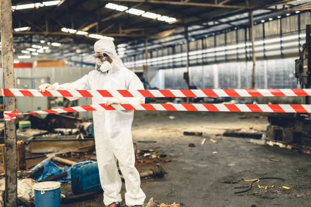 Professional Hoarding Cleanup technician working in Henderson, KY